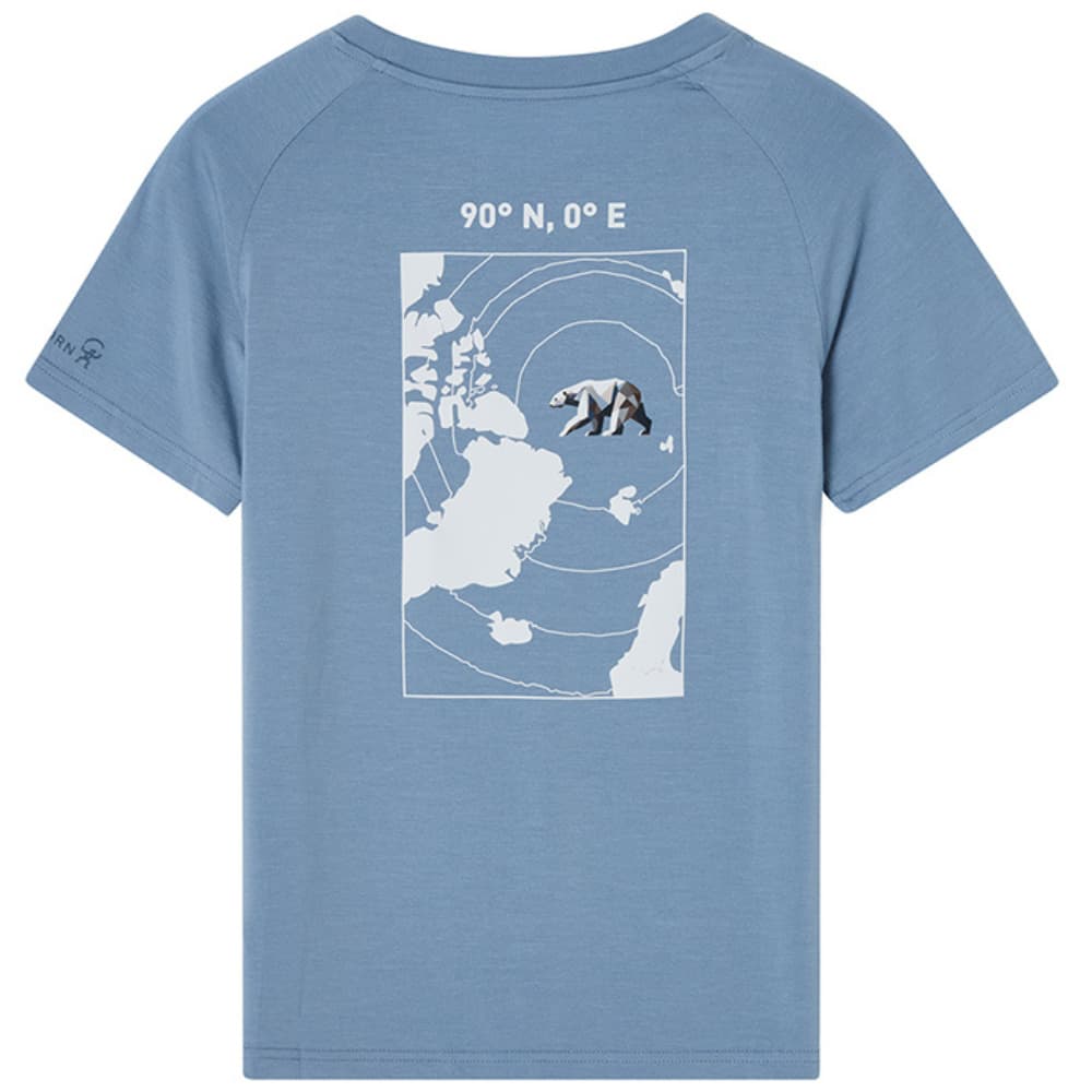 Wild Peak Tee Kids Lagoon, view: 1