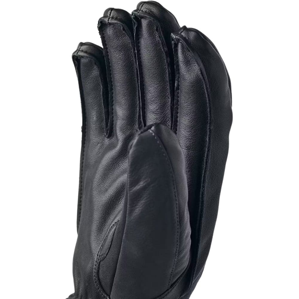 Army Leather Wool Terry 5 Finger Grey, view: 1