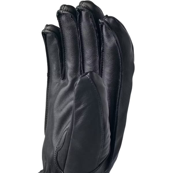 Army Leather Wool Terry 5 Finger Grey, view: 1