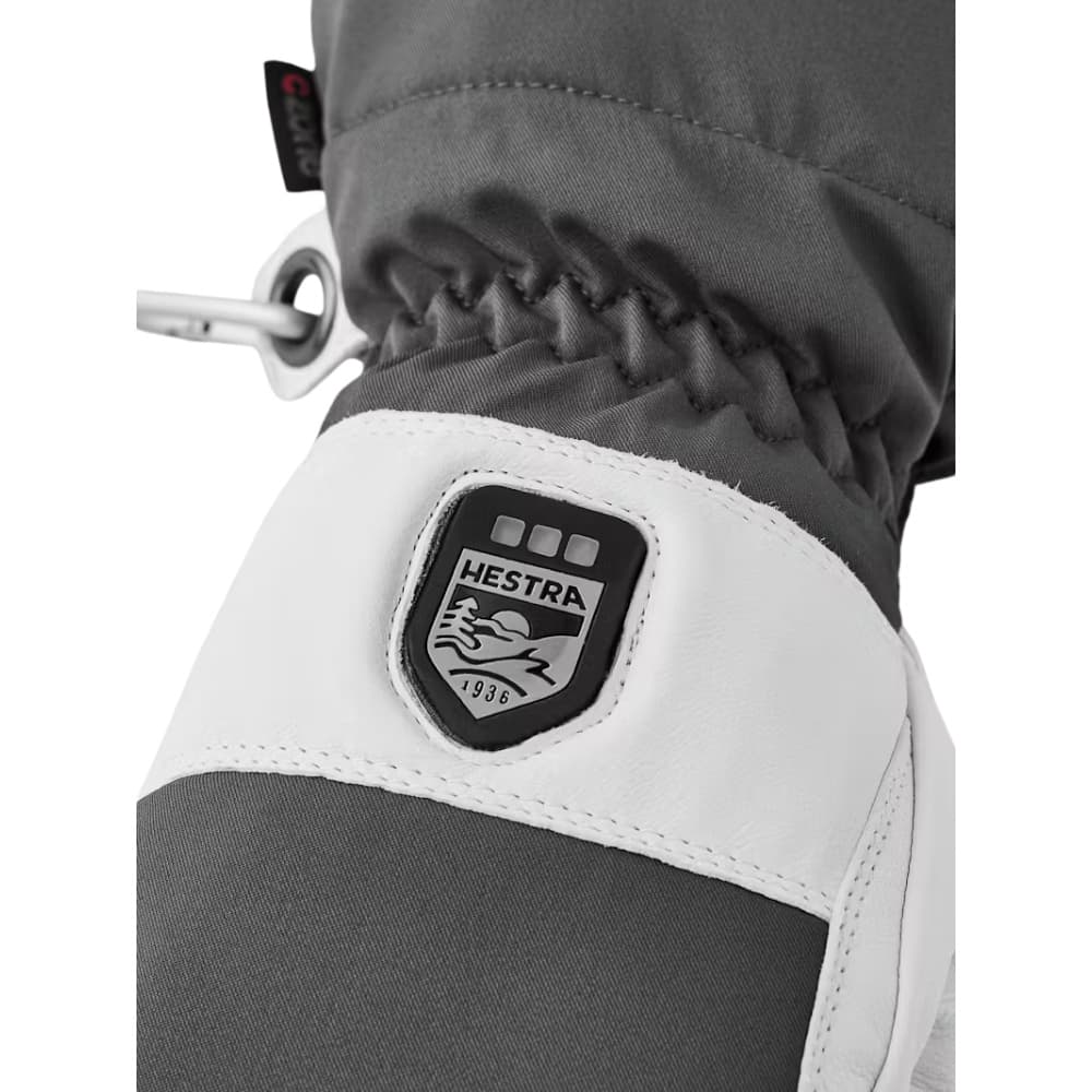 Heater Gauntlet Mitt Grey/Offwhite, view: 4