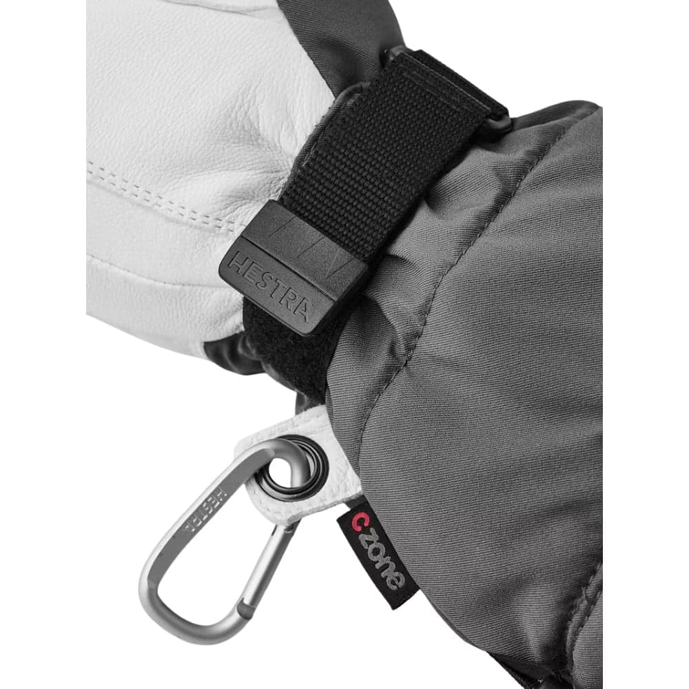 Heater Gauntlet Mitt Grey/Offwhite, view: 3