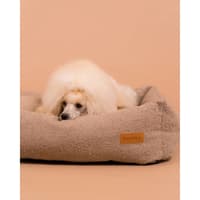 Bouclé Bed 120x85x20 cm - view: 2