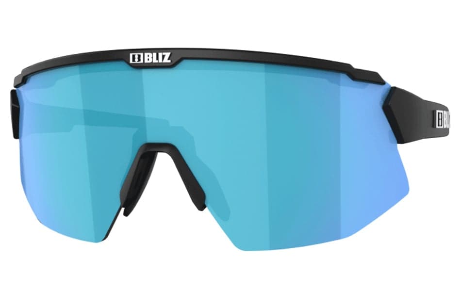 Breeze Small Matt Black Brown med Blue Multi + Ekstra linse Orange, view: 0