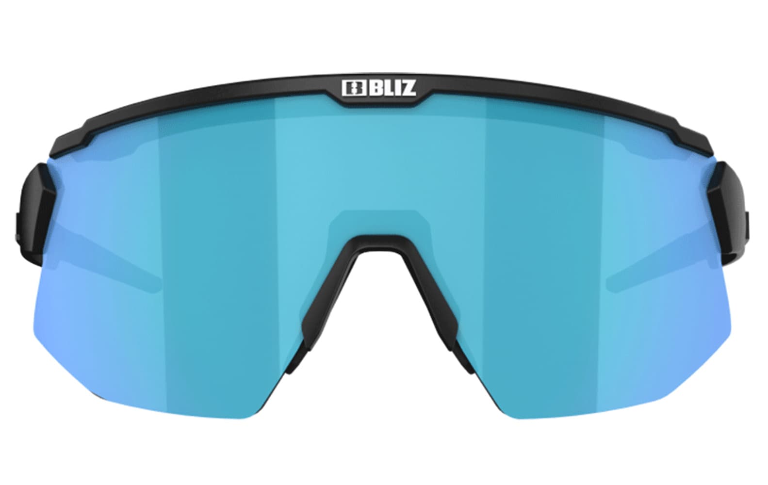 Breeze Small Matt Black Brown med Blue Multi + Ekstra linse Orange, view: 3