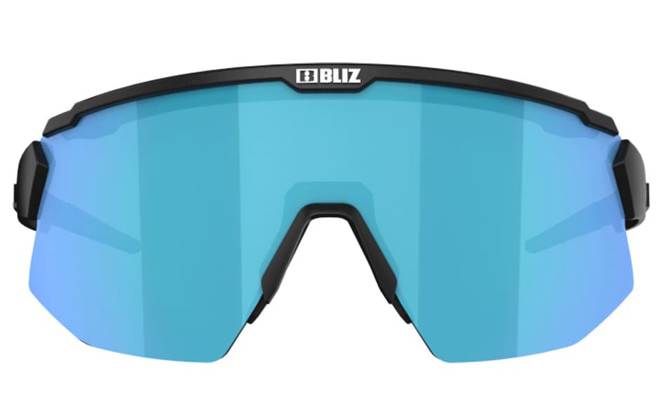 Breeze Small Matt Black Brown med Blue Multi + Ekstra linse Orange, view: 3