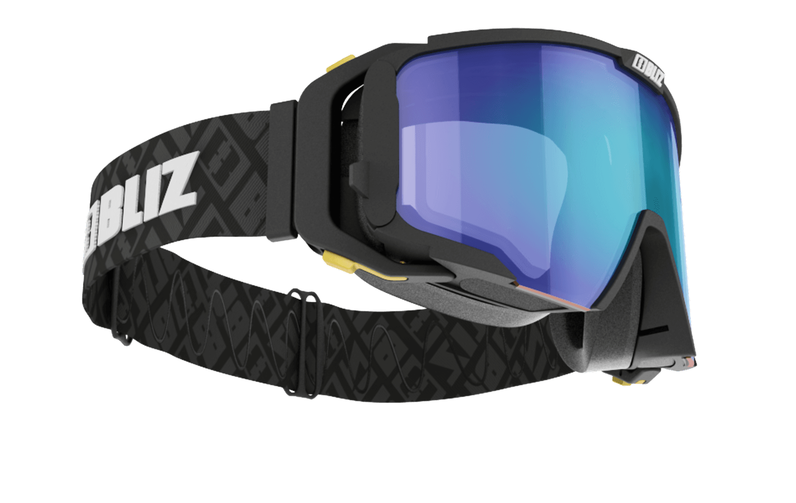 Switch Nano Optics Matt Svart Brun med Blå Multi, view: 3