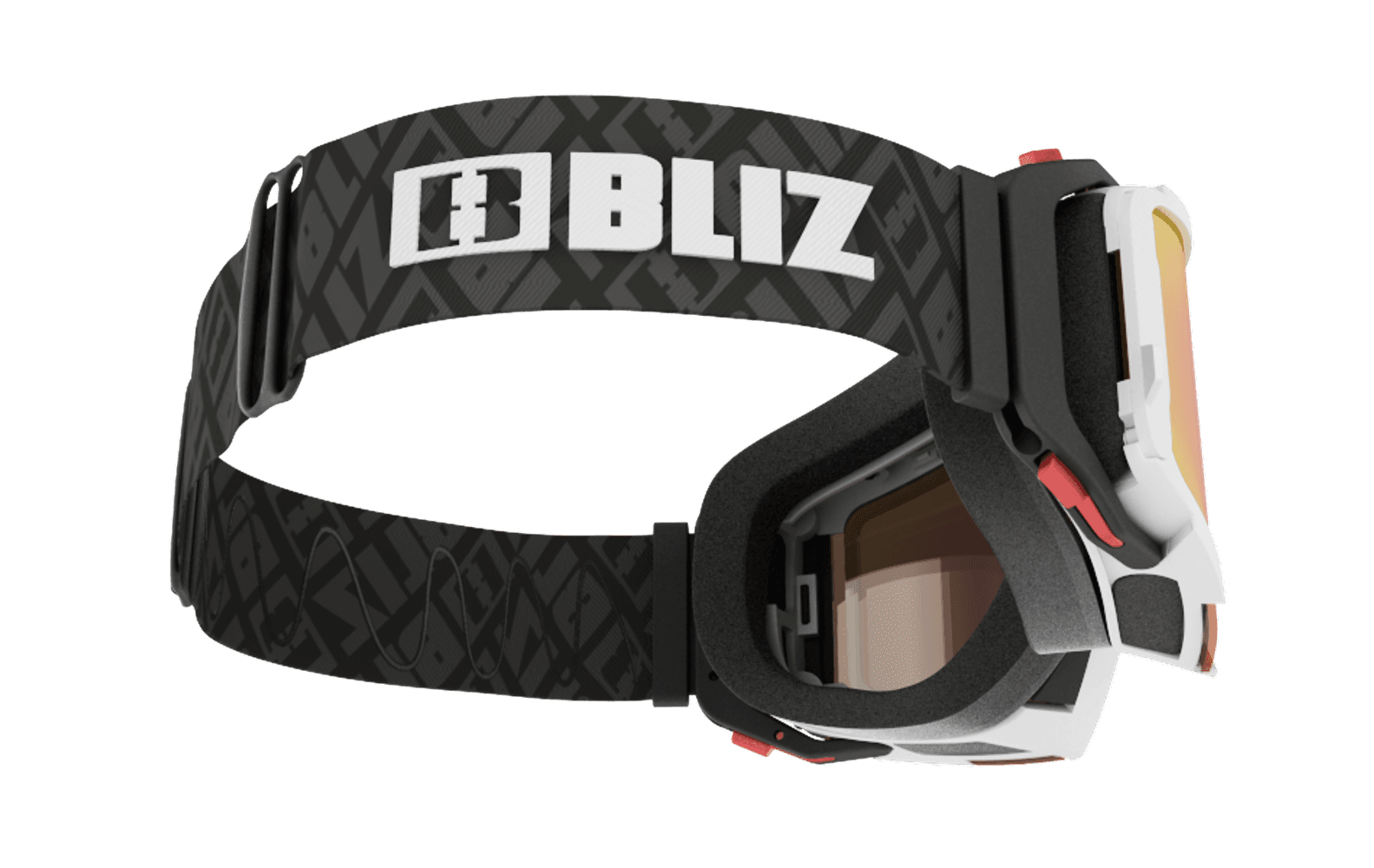 Switch Nano Optics Matt Hvit Brun med Rød Multi, view: 4