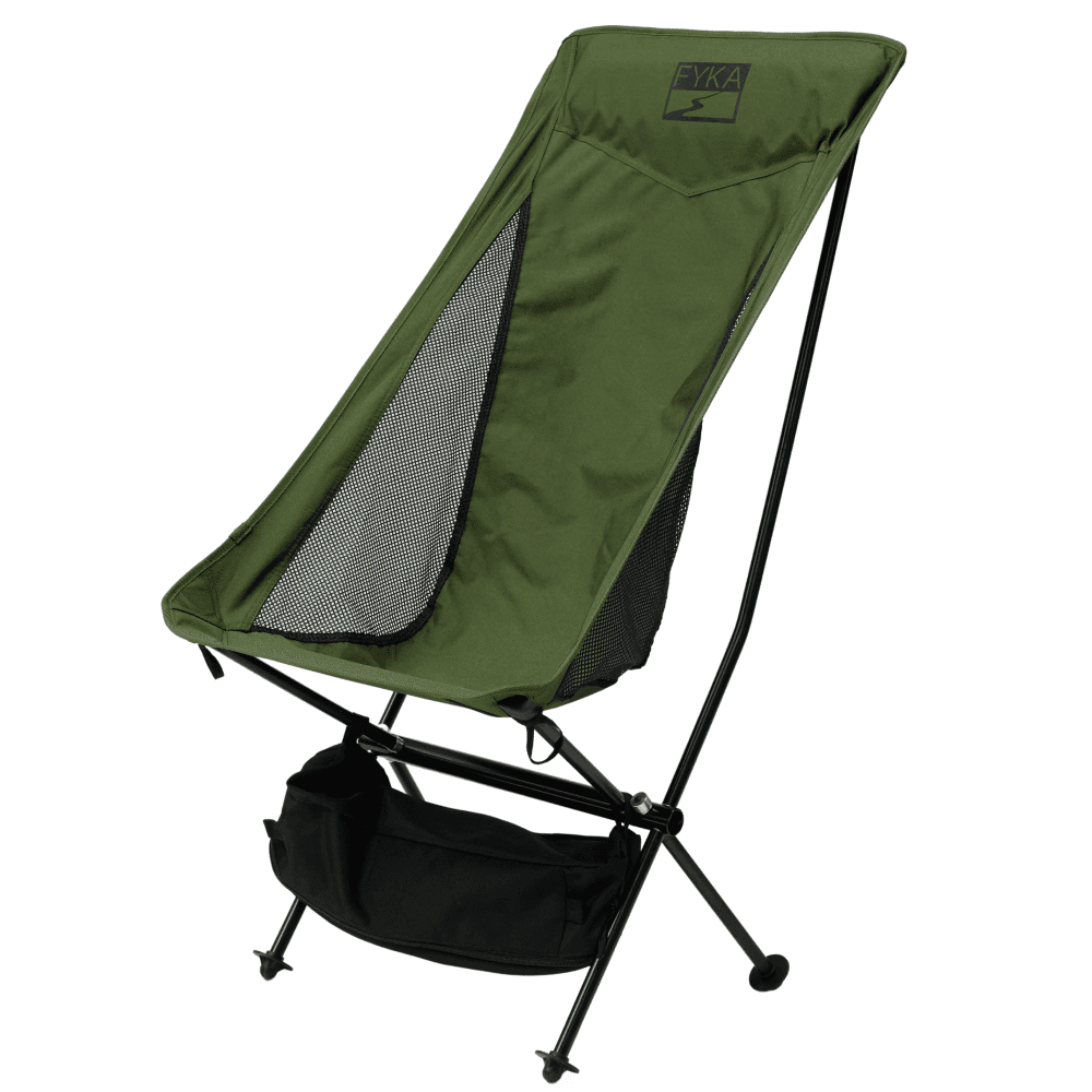 Sella Sammenleggbar Høy Campingstol Moss, view: 2