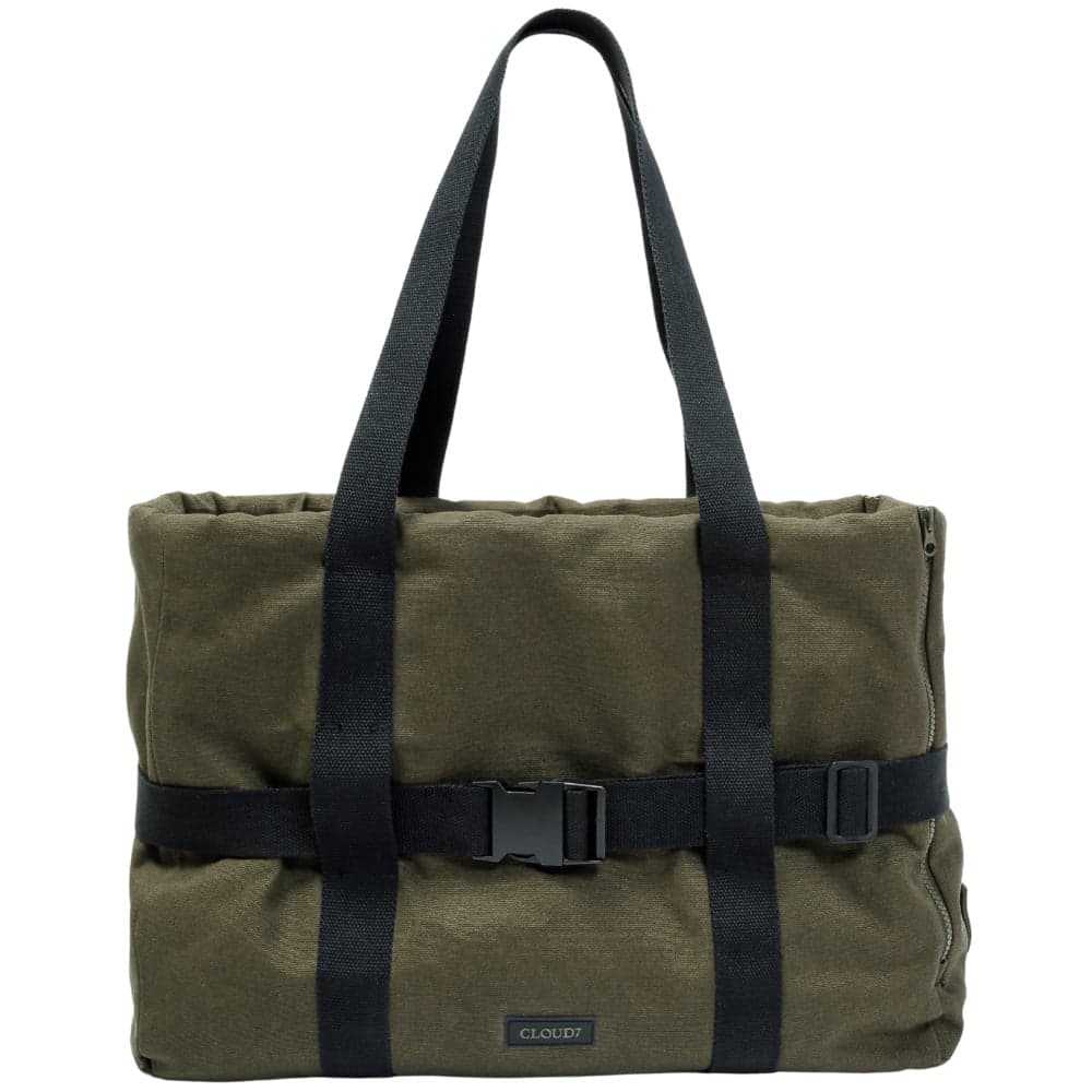 Dog Carrier Turin Canvas Olive, view: 2