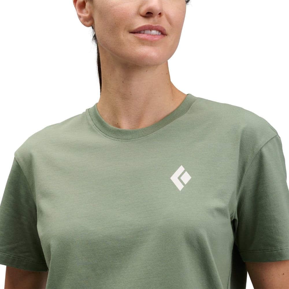 W's Equipment For Alpinist Ss Tee Laurel Green, view: 2