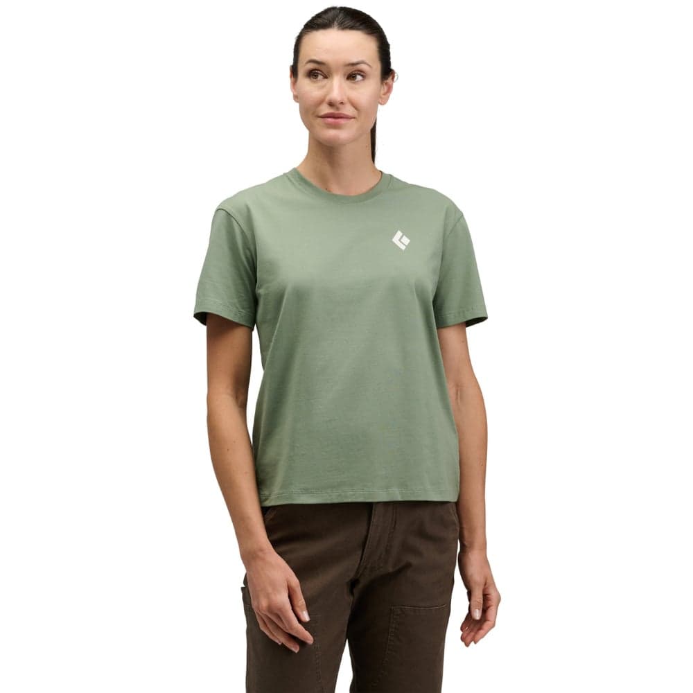 W's Equipment For Alpinist Ss Tee Laurel Green, view: 4