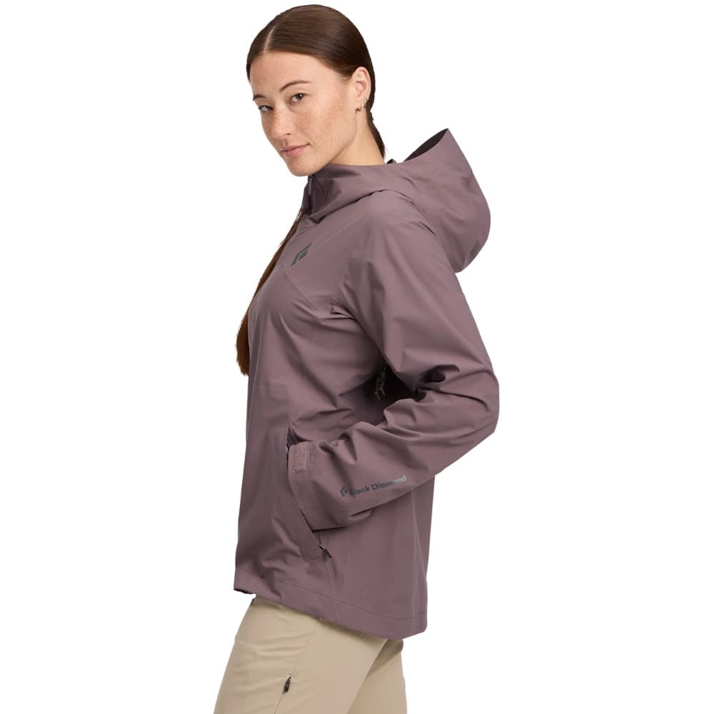 W's Strataline Stretch Shell Dark Mauve, view: 2