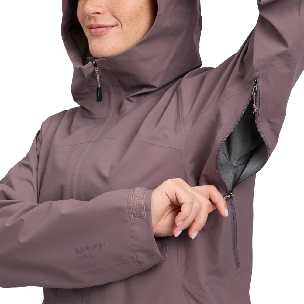 W's Strataline Stretch Shell Dark Mauve, view: 6