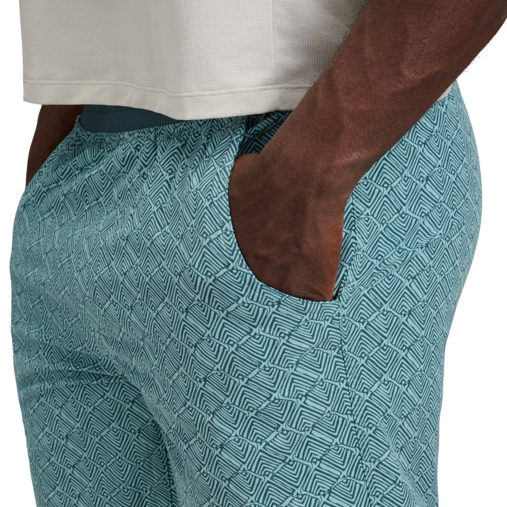 M's Sierra Shorts 8 In Granola/Midnight Blue, view: 4