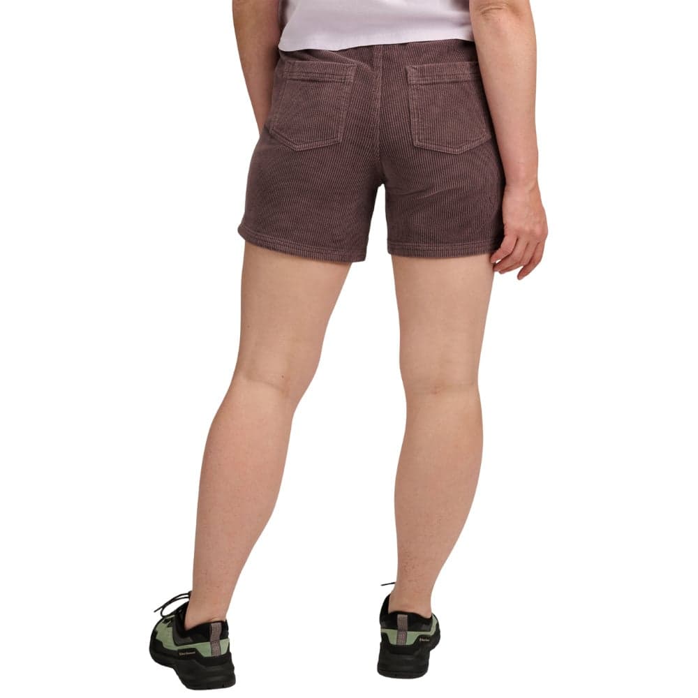 W's Dirtbag Corduroy Shorts Dark Mauve, view: 2