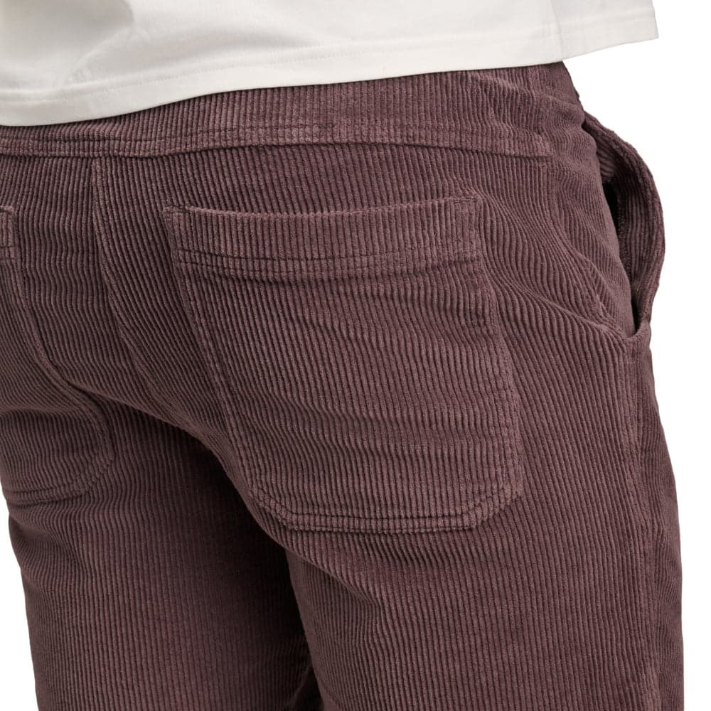 M's Dirtbag Corduroy Shorts Dark Mauve, view: 5