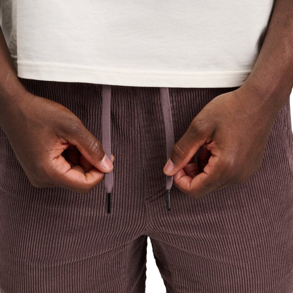 M's Dirtbag Corduroy Shorts Dark Mauve, view: 3