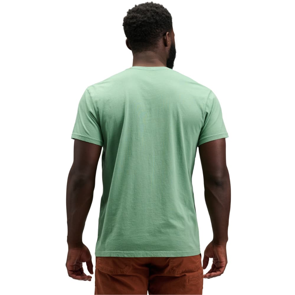 M's Diamond Patch SS Pocket Tee Laurel Green, view: 3