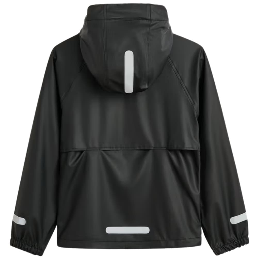 Kids Packable Rainbreaker Set Black, view: 3