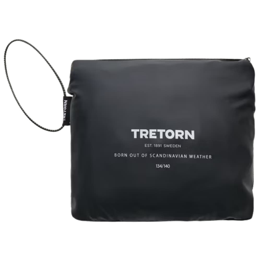 Kids Packable Rainbreaker Set Black, view: 7