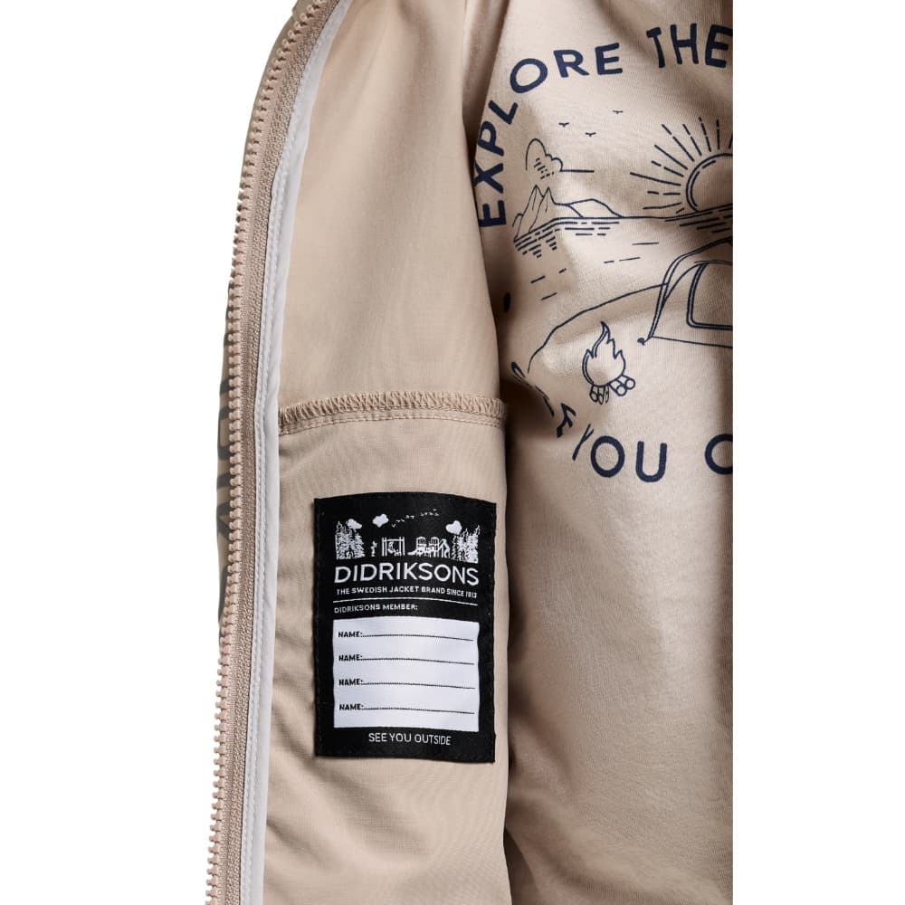 Hallon Kids Jacket Beach Beige, view: 4