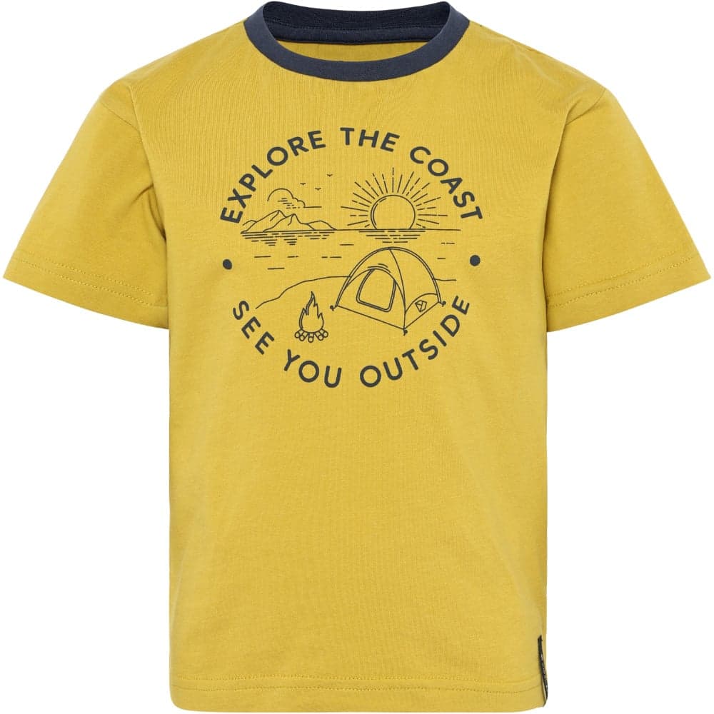 Mynta Kids T-Shirt 4 Yellow Pollen, view: 0