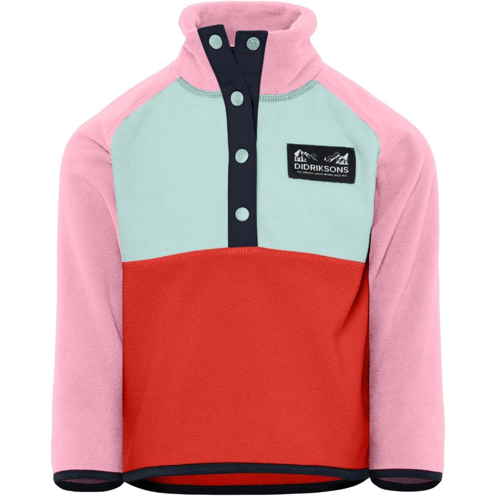 Monte Kids Half Button 5 Light Heather Pink, view: 0