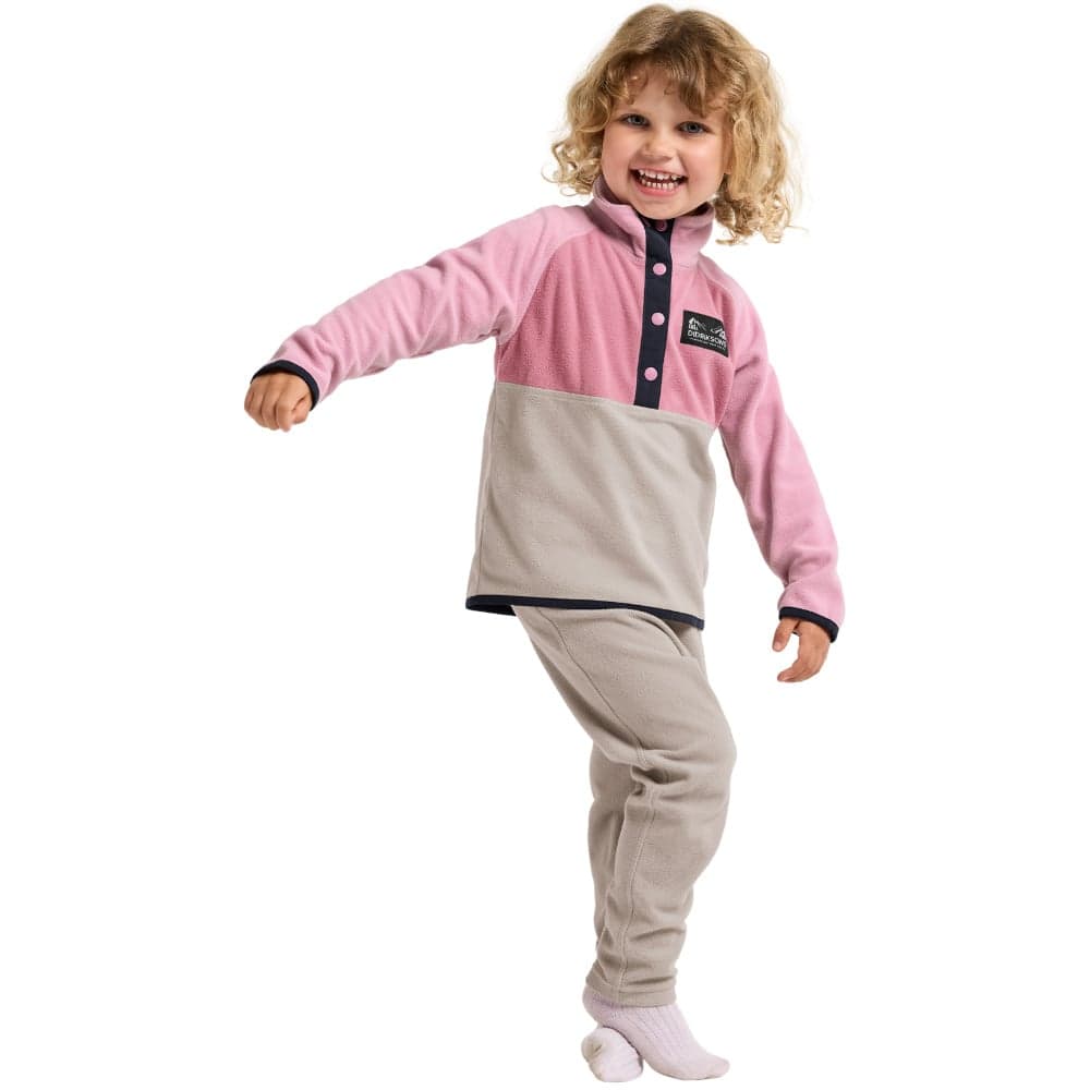 Monte Kids Half Button 5 Heather Pink, view: 4