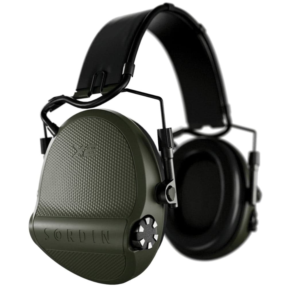 X2 Green Headband Leather Memory Foam, view: 0