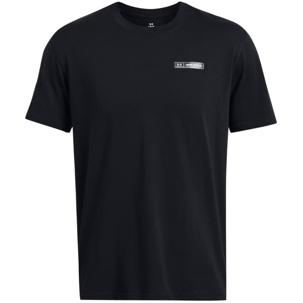 UA Heavyweight Armour Label SS Black, view: 0
