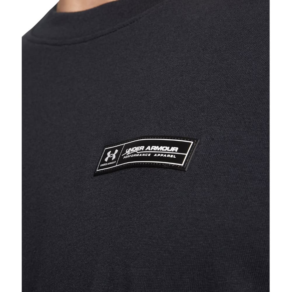 Under Armour UA Heavyweight Armour Label SS Black | Widforss