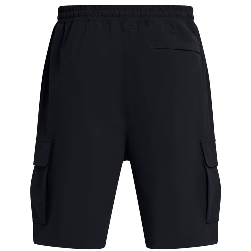Ua Vibe Woven Cargo Short Black, view: 1