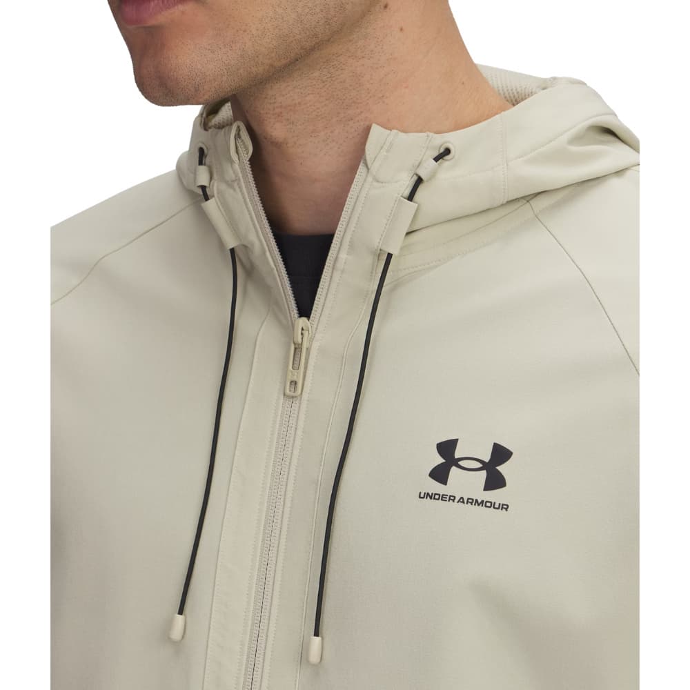 Ua Vibe Woven Jacket Khaki Base / Black, view: 2