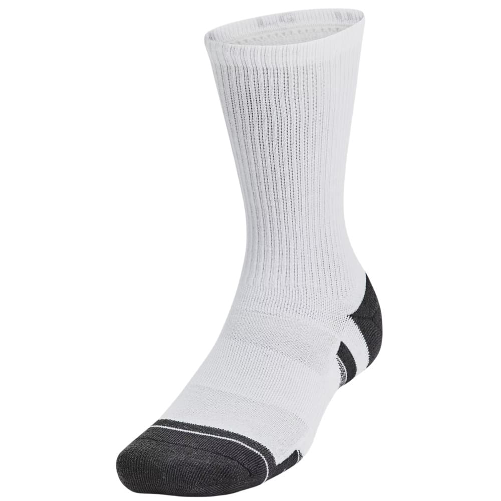 UA Performance Tech Crew Unisex 6-pack White, view: 1