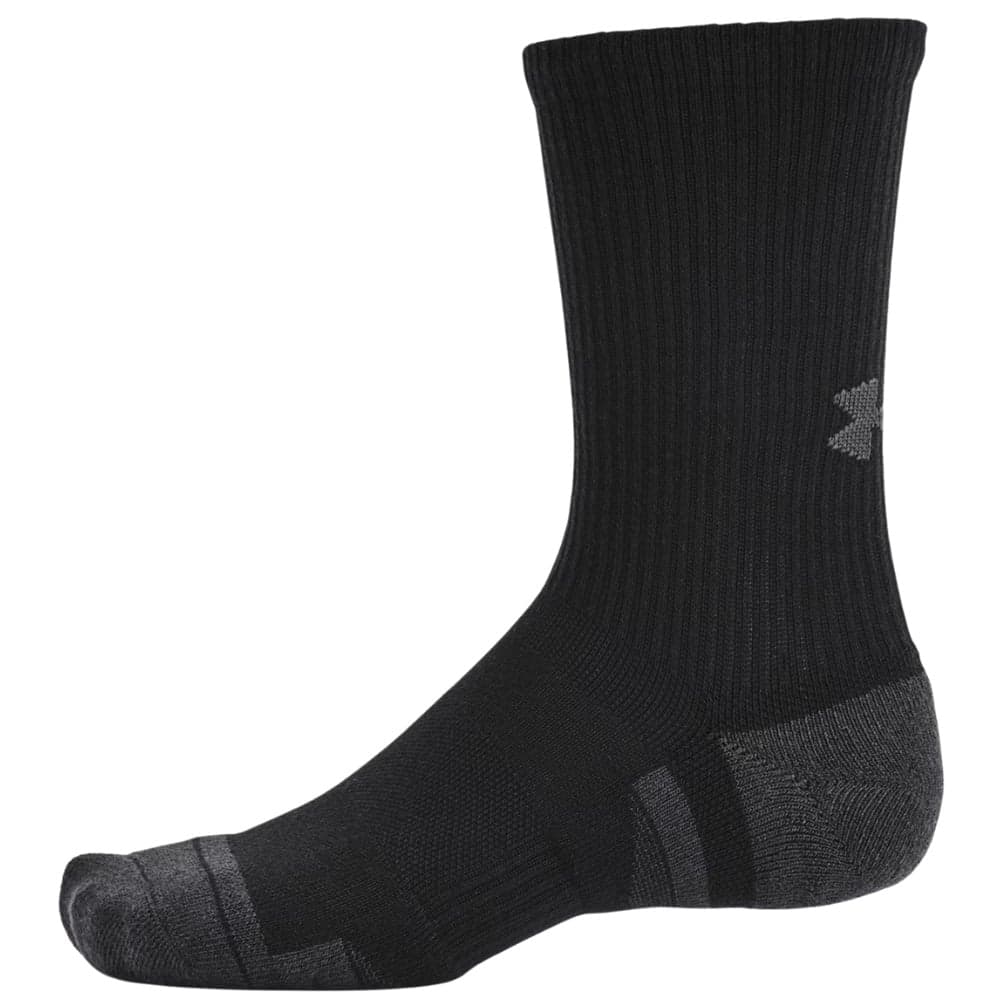 UA Performance Tech Crew Unisex 6-pack Black, view: 3