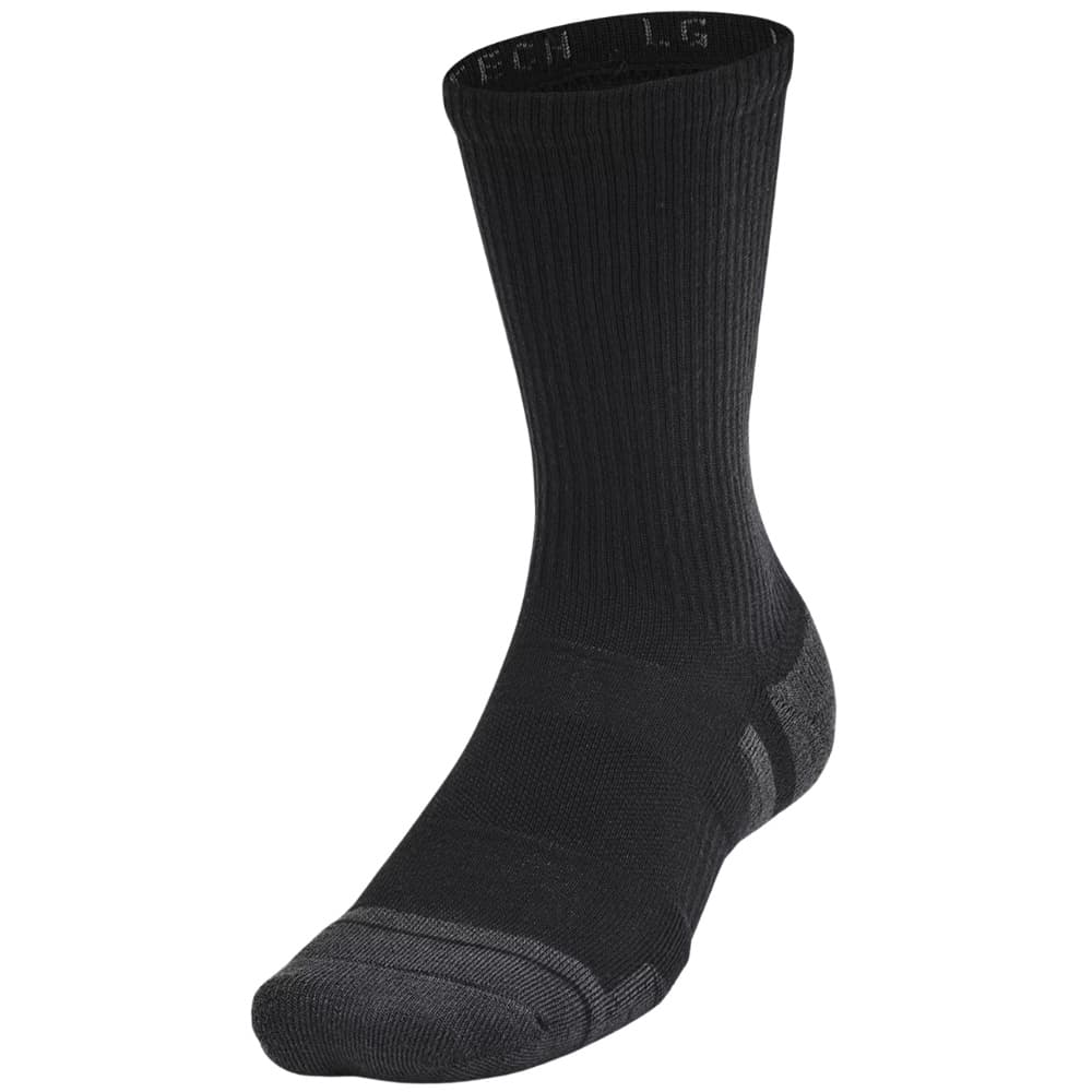 UA Performance Tech Crew Unisex 6-pack Black, view: 1