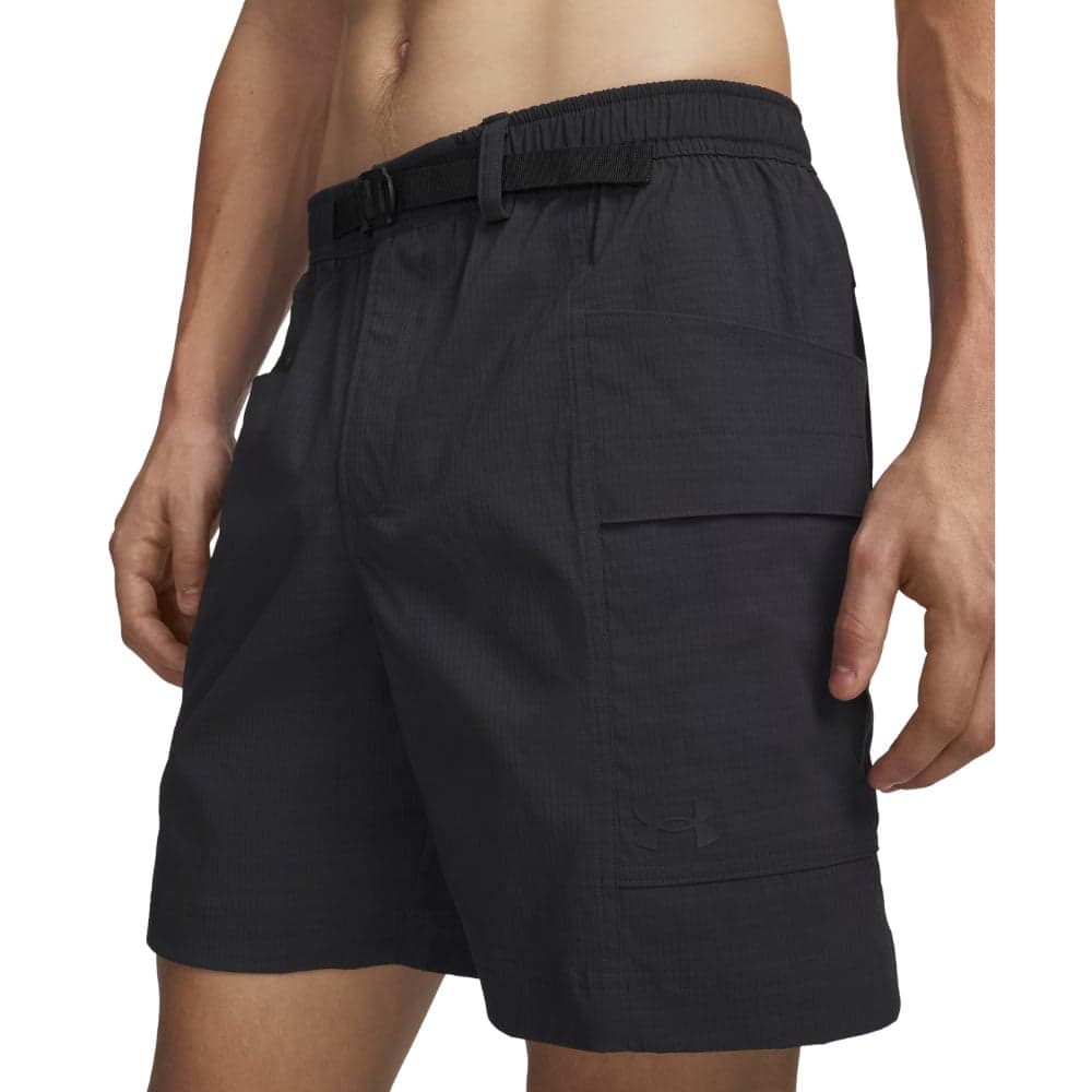 UA Explor Hike M's Cargo Shorts Anthracite, view: 2