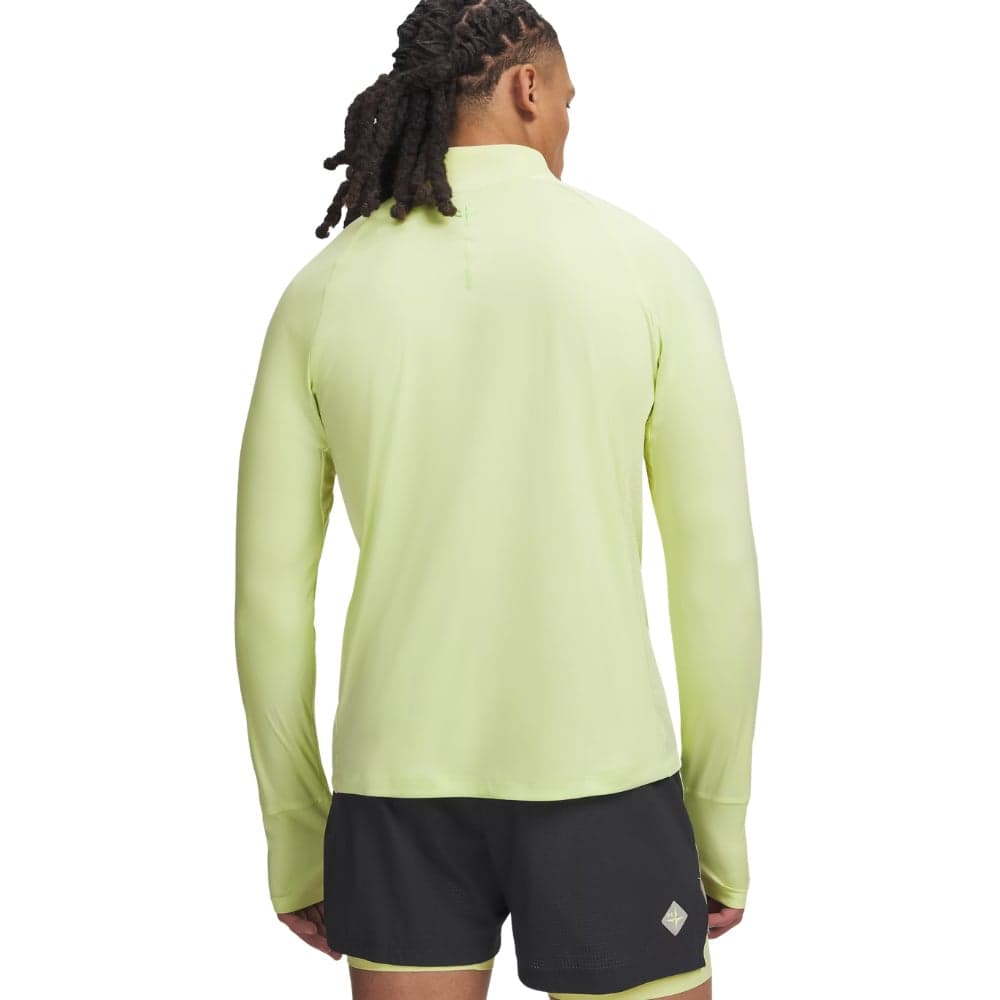 M Explor Trail Run 1/4 Zip Fade Green, view: 1