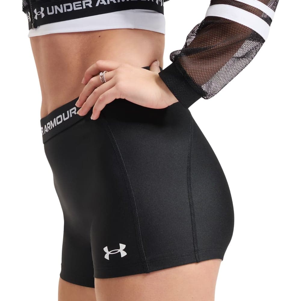 HeatGear Shorty W's 8 cm Shorts Black, view: 2