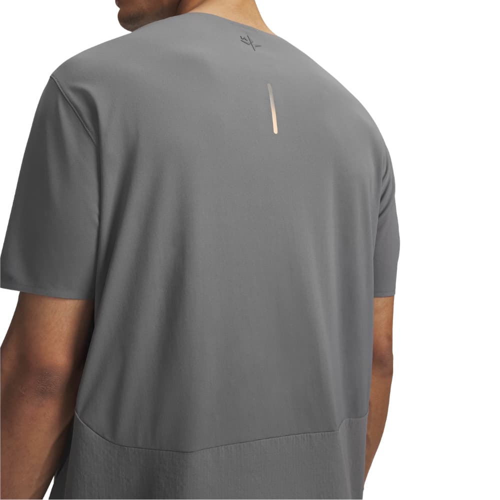 UA M's Explor Trail Run Ultra Lightweight SS Clay Green, view: 2