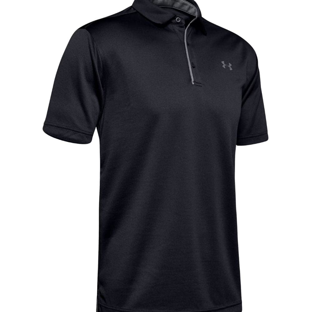 UA Tech M's Polo Black, view: 2