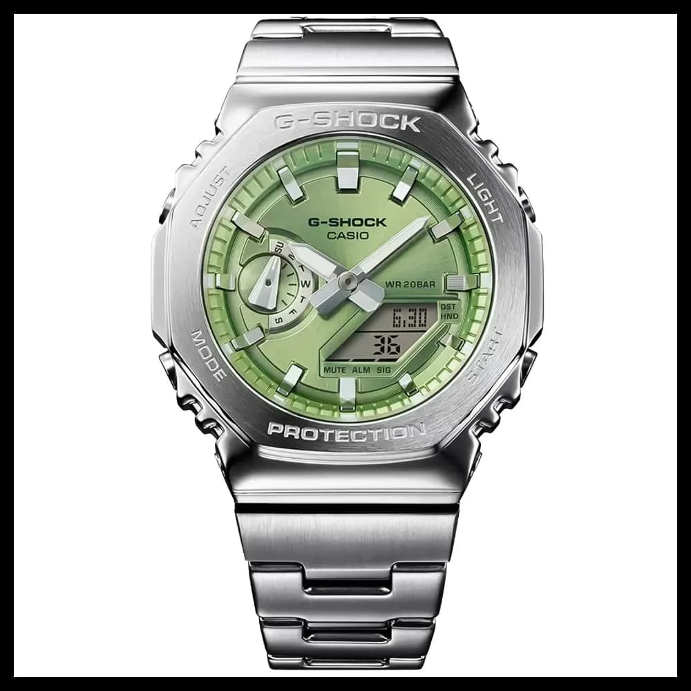 G-Shock Classic Gm-2110D-3A1Er Green, view: 0