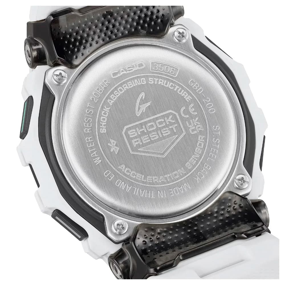 G-Shock G-Squad Gbd-200-7Er Silver, view: 2
