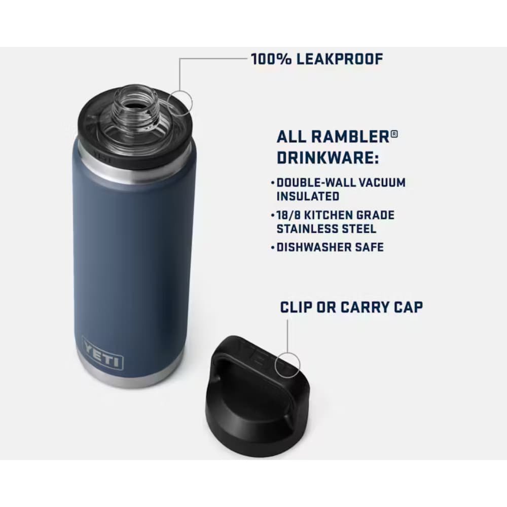 Rambler 26 oz Color-Matched Bottle Chug Cap Ridgeline, view: 2