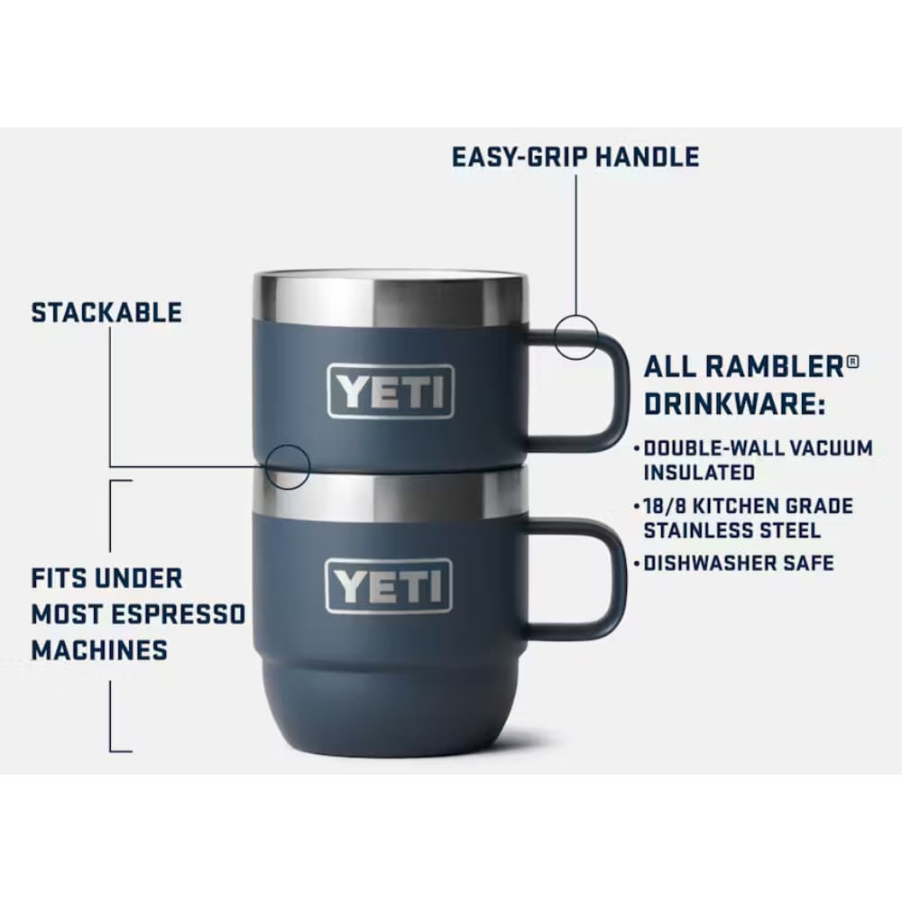 Rambler 6 oz Mug 2-pack Ridgeline, view: 2