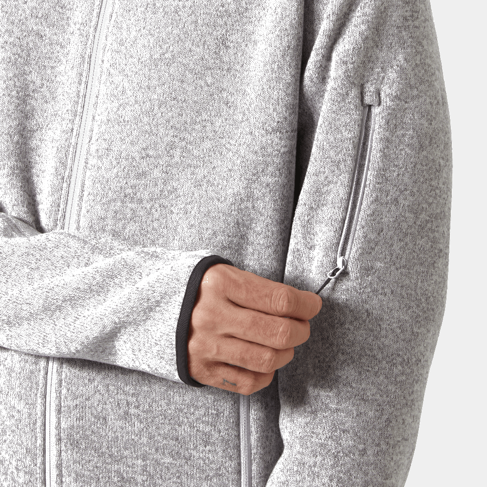 Varde Fleece Jacket 2.0 Grey Fog, view: 5