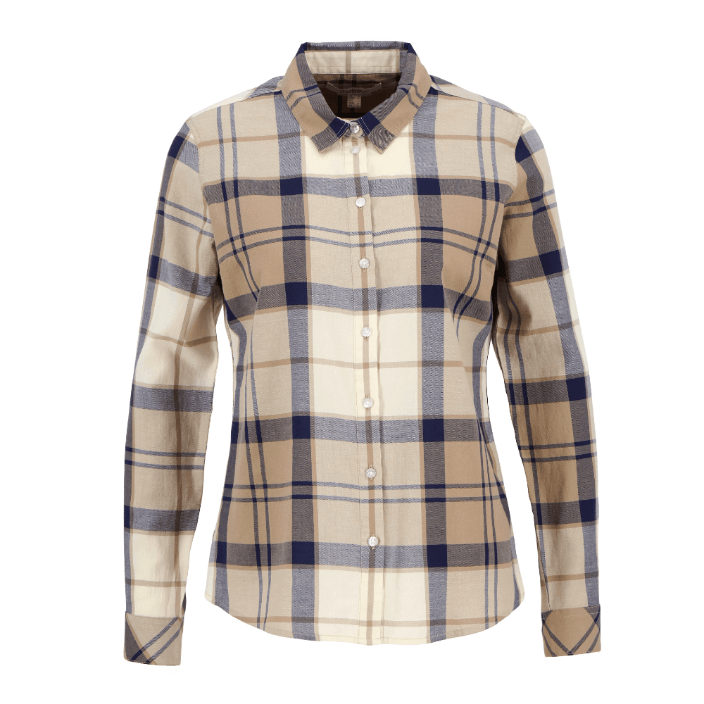 Bredon Check Shirt Dress Navy Tartan, view: 0