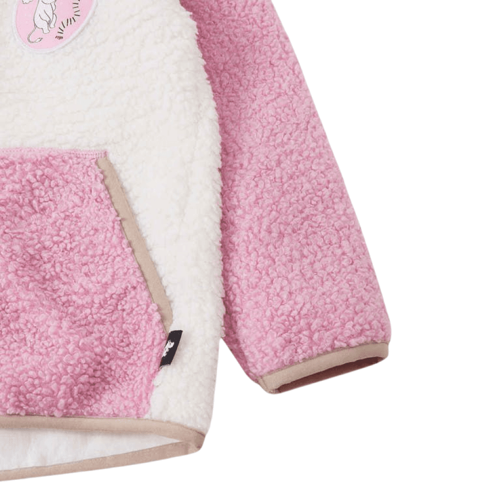 Fleece Sweater Moomin Kramgo Grey Pink, view: 3