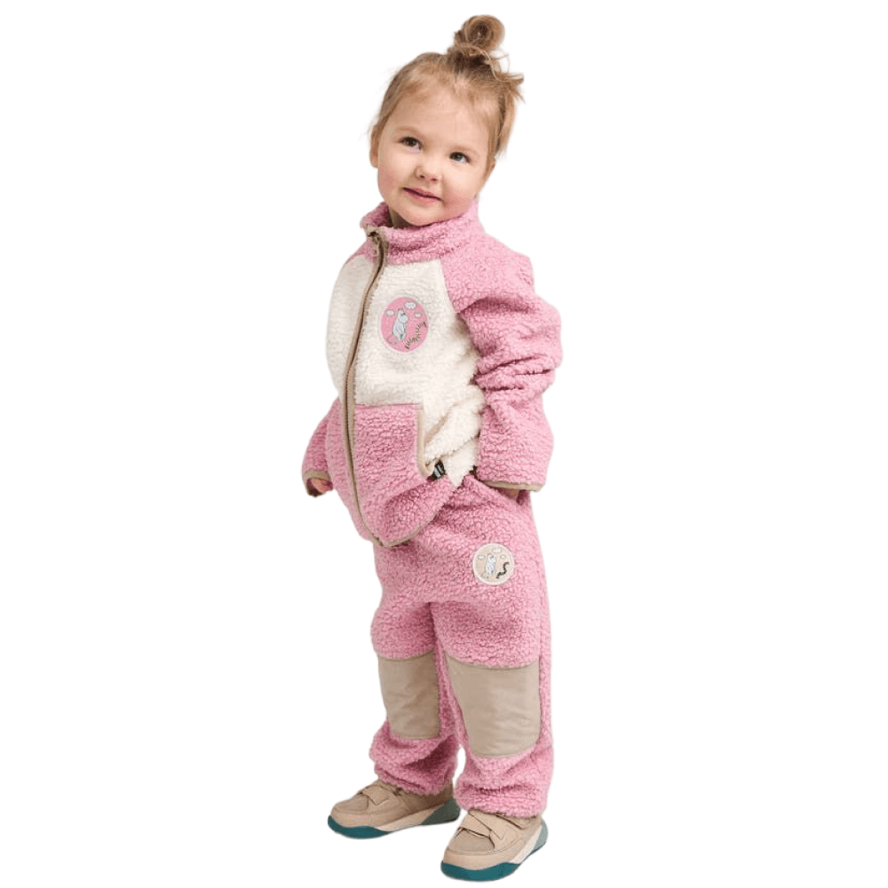 Fleece Sweater Moomin Kramgo Grey Pink, view: 5