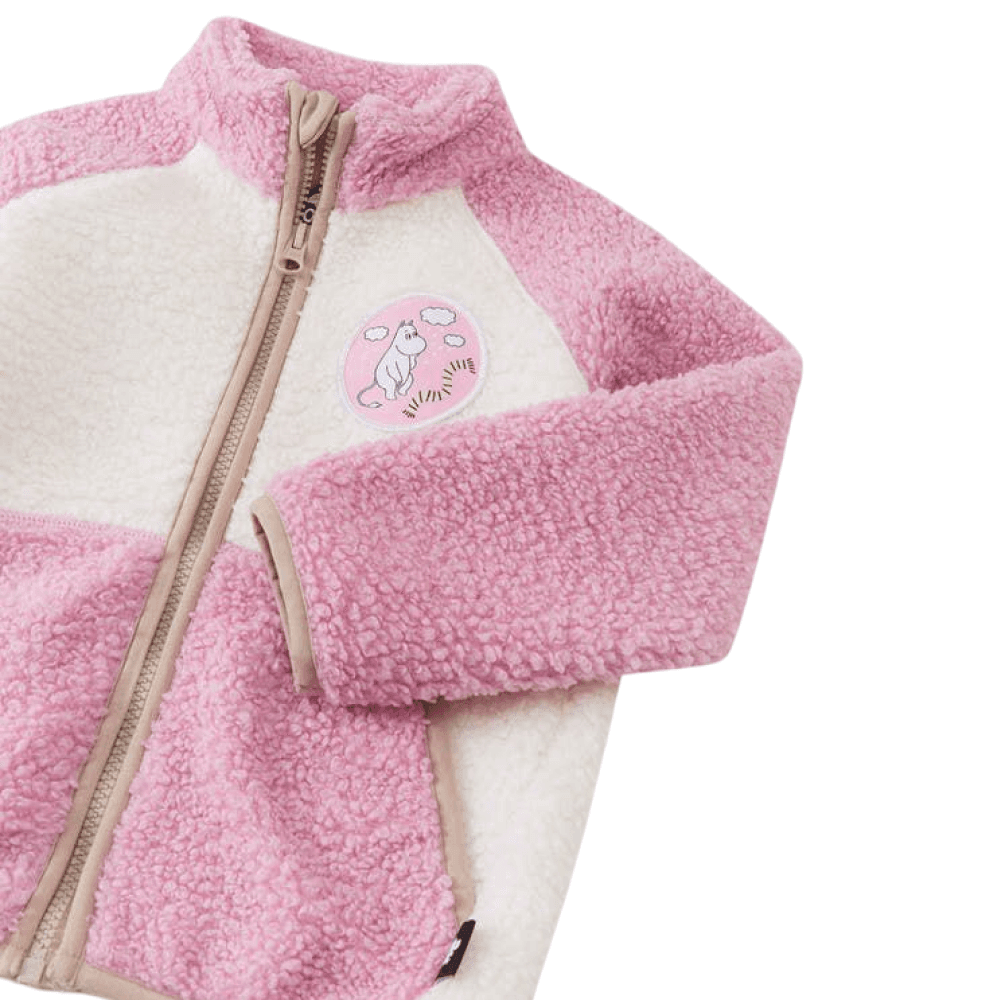 Fleece Sweater Moomin Kramgo Grey Pink, view: 2
